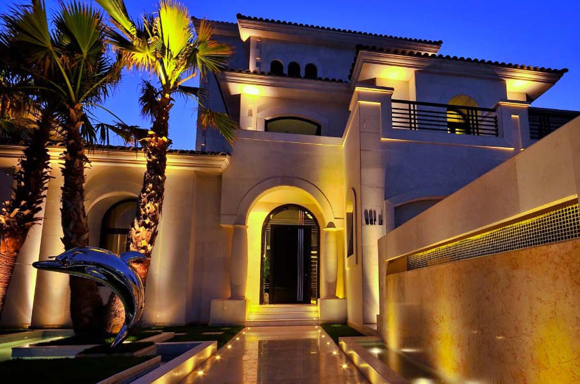 Outdoor Villa Lighting Dubai Garden Lights Landscape Light