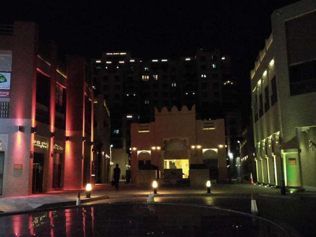 Al Wasl District Facade Lighting