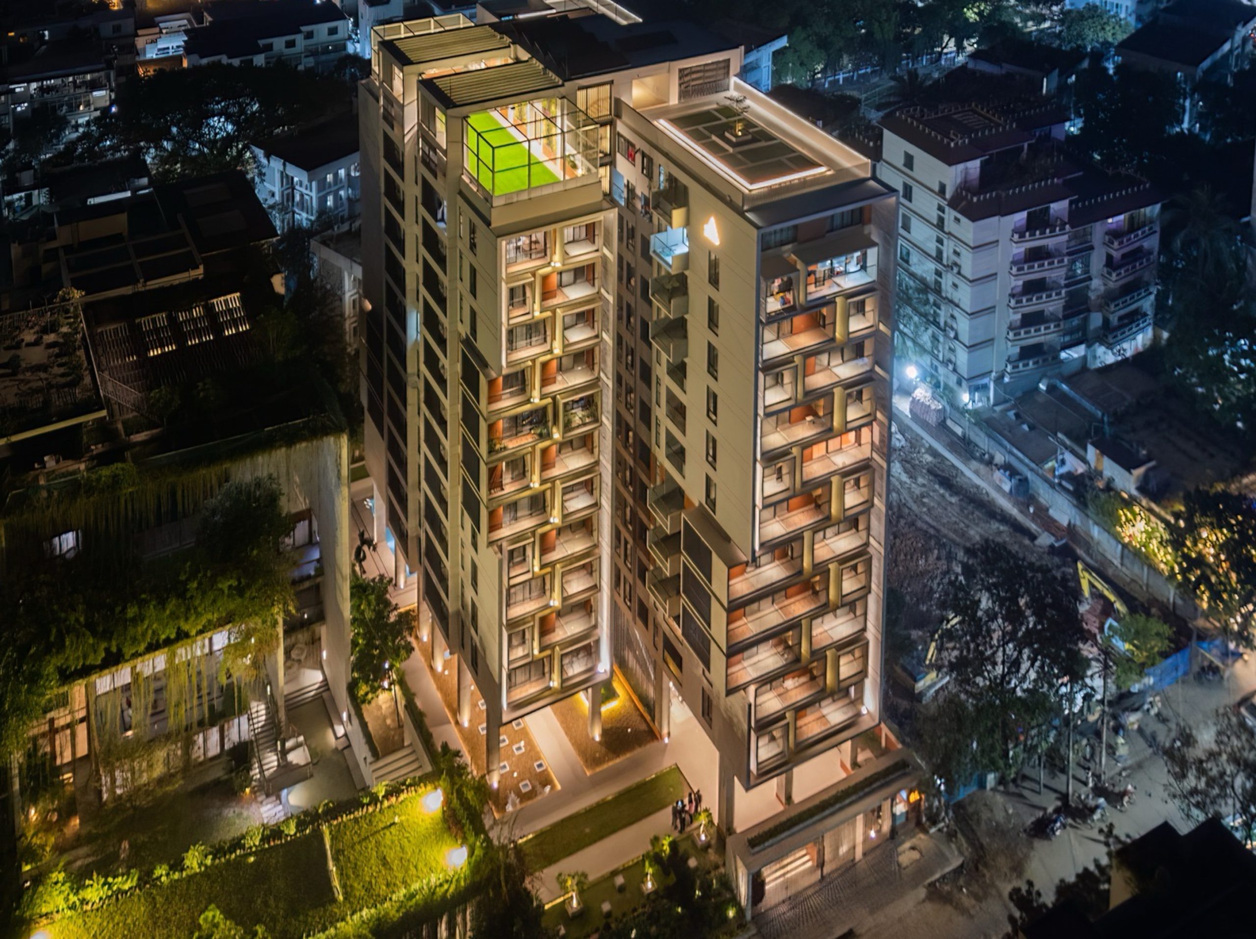 Facade Lighting - Karnafuly ,Dhaka, Bangladesh